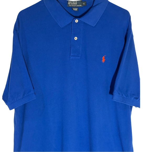 Ralph Lauren Men's Royal Blue Polo Shirt - Picture 3 of 5